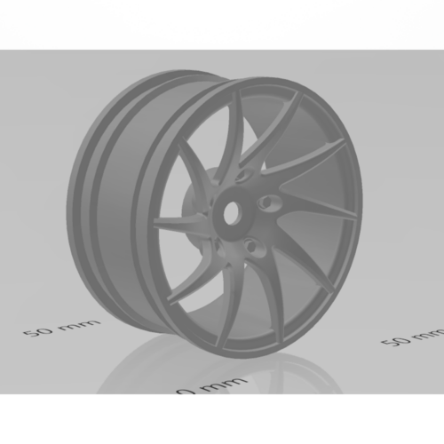 10 Spoke RC Wheel