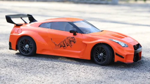 RC Nissan GT-R BodyKit r35 Liberty Walk Silhouette model STL file