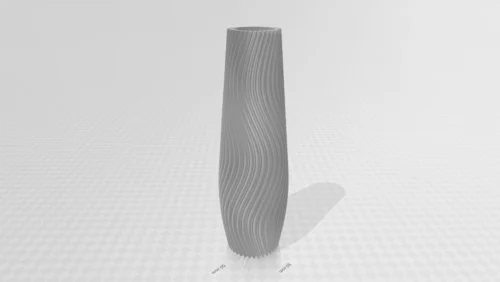 3D printed Twisted Vase