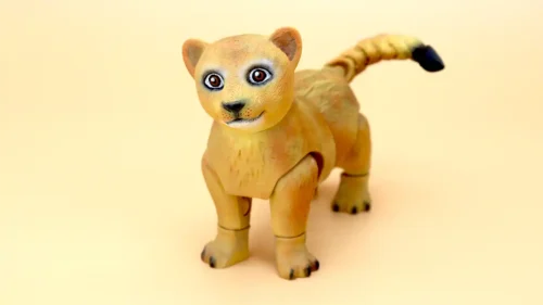 Lion Cub STL file for 3D printing