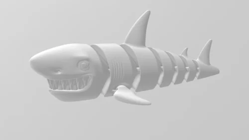 Articulated Toy Shark - Image 2