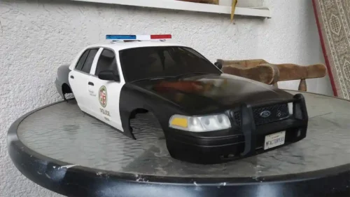 3D printed 1/10 rc car ford crown victoria 2011 body kit