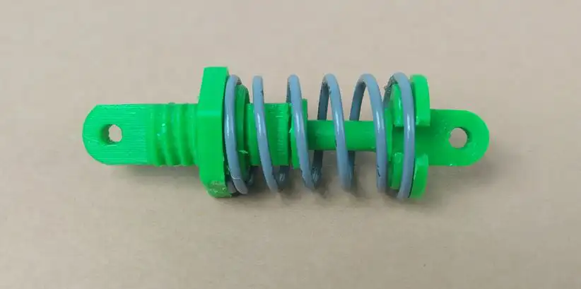 3d printed rc car spring 05 without screws