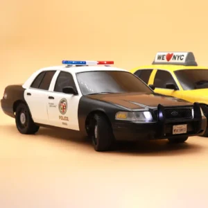 rc ford crown victoria p71 police interceptor and p73 new york taxi 3d files