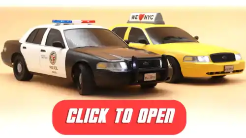 3Dprinted RC Ford Crown Victoria 2nd generation