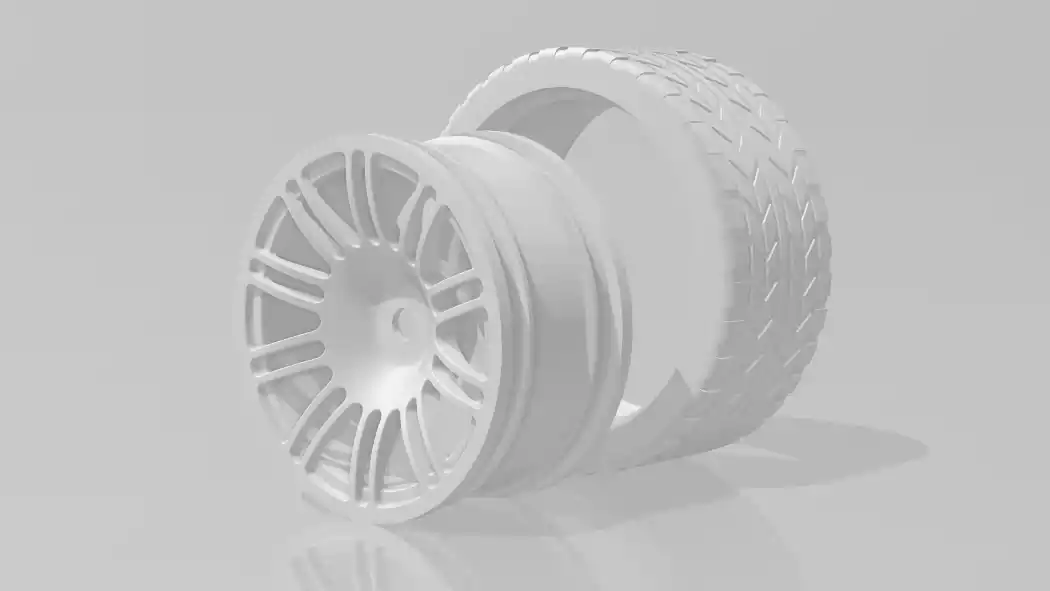 Download STL files of RC Rims & Tires by Model FACTORY