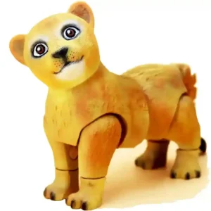 lion cub stl articulated 3dprintable