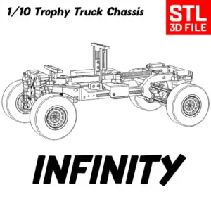 INFINITY RC Trophy Truck Chassis 1/10