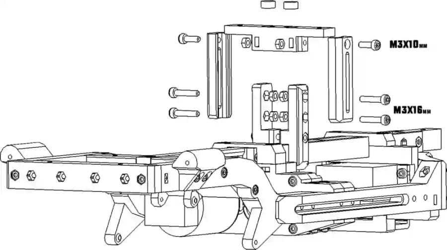 INFINITY Troopy Truck Chassis with ANY Wheelbase, Rear&Front Track fully adjustable!