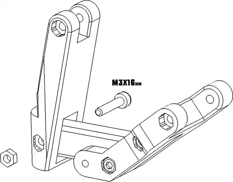 INFINITY Troopy Truck Chassis with ANY Wheelbase, Rear&Front Track fully adjustable!