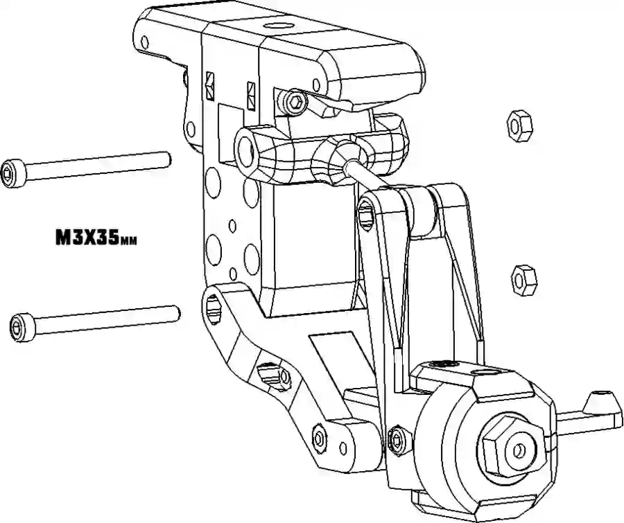 INFINITY Troopy Truck Chassis with ANY Wheelbase, Rear&Front Track fully adjustable!