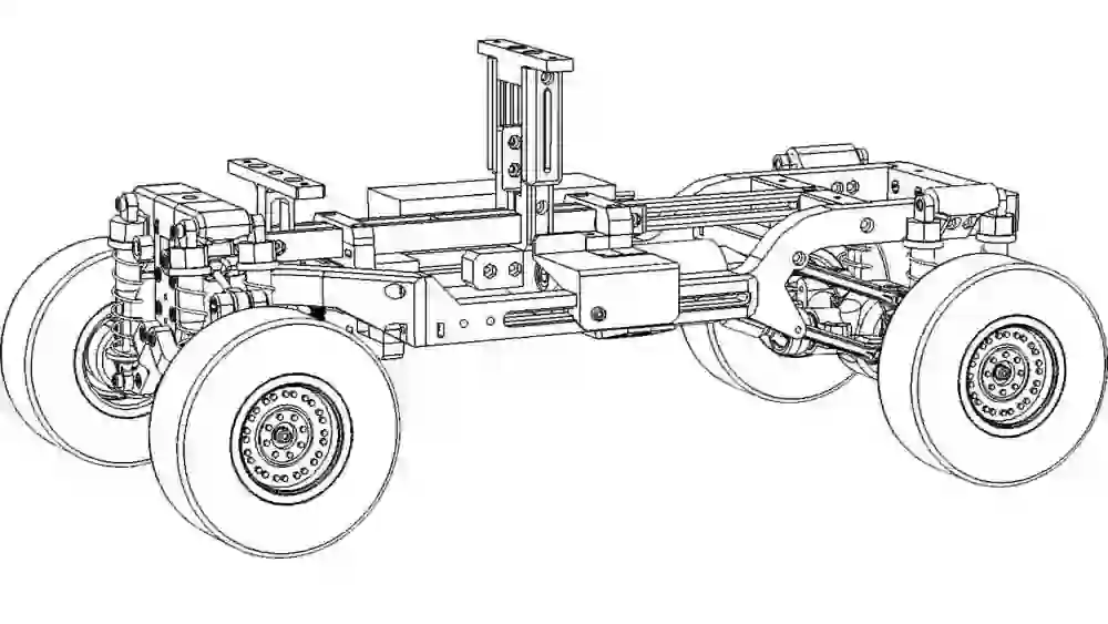 RC Trophy Truck Chassis INFINITY