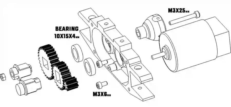 INFINITY Troopy Truck Chassis with ANY Wheelbase, Rear&Front Track fully adjustable!