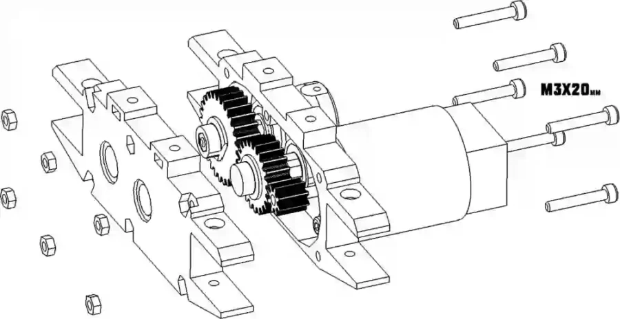 INFINITY Troopy Truck Chassis with ANY Wheelbase, Rear&Front Track fully adjustable!