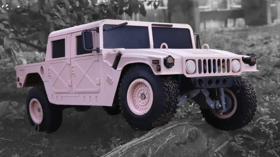 Posing H1 HUMMER